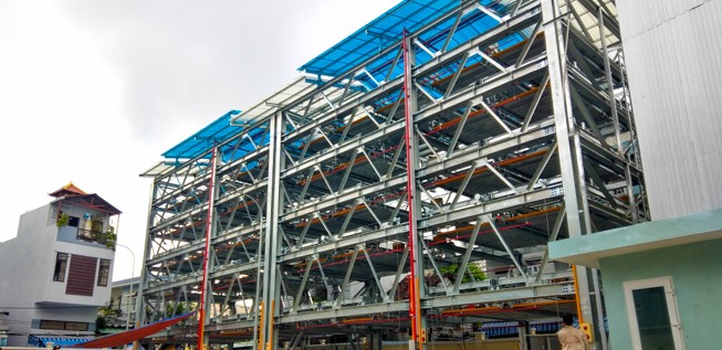 27.7 billion VND for second stage of Da Nang's first automated parking garage